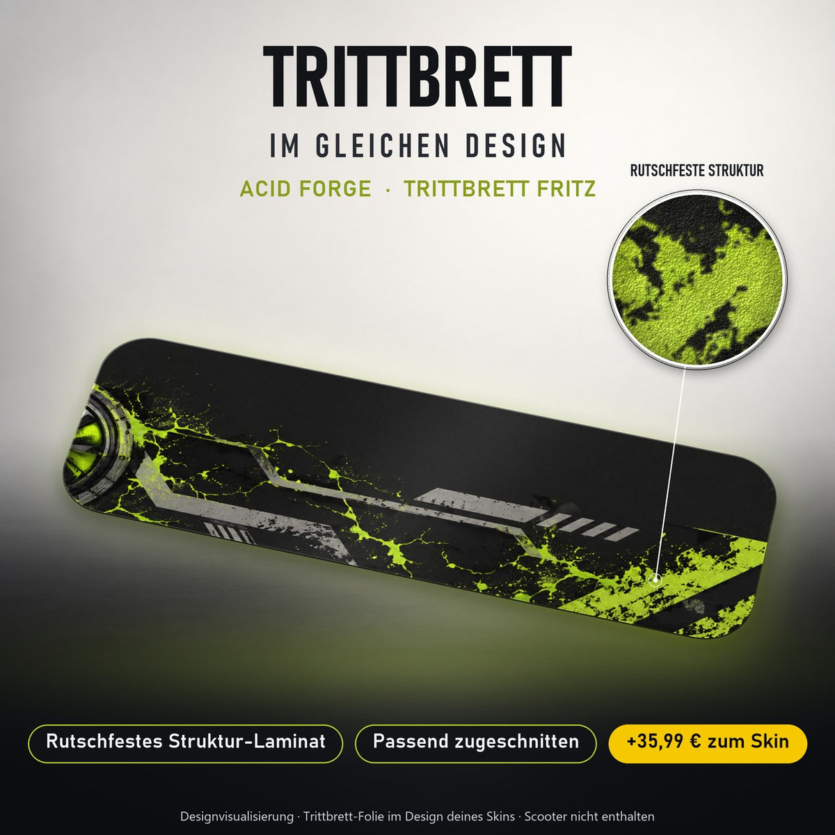 Trittbrett im gleichen Design – ACID FORGE