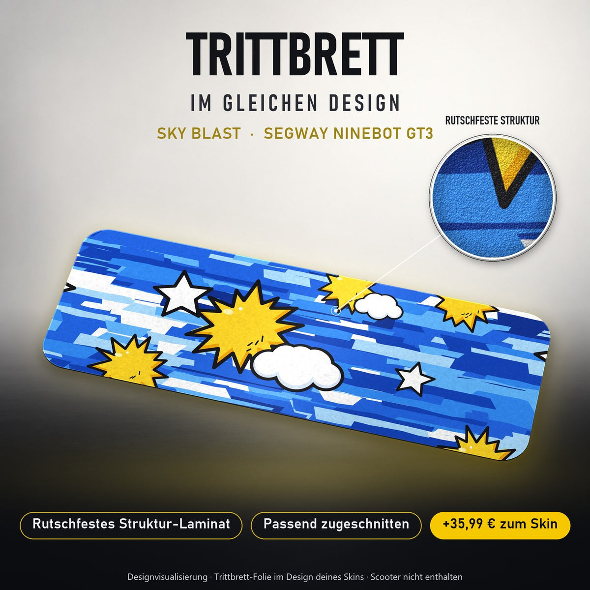 Trittbrett im gleichen Design – SKY BLAST
