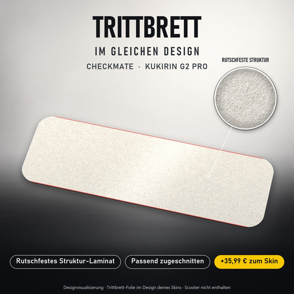 Trittbrett im gleichen Design – CHECKMATE