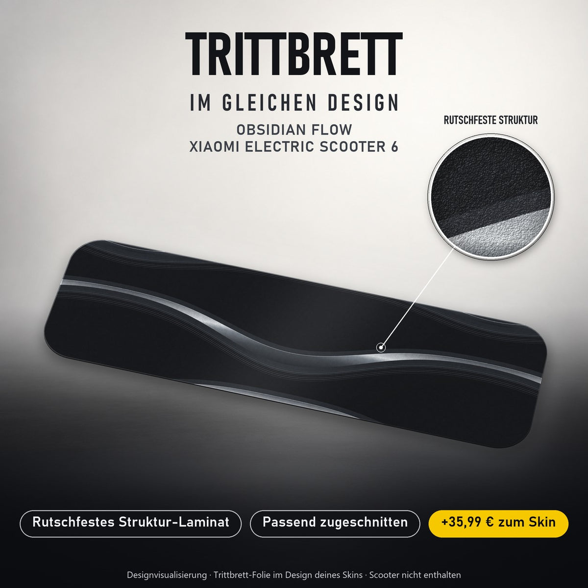 Trittbrett im gleichen Design – OBSIDIAN FLOW