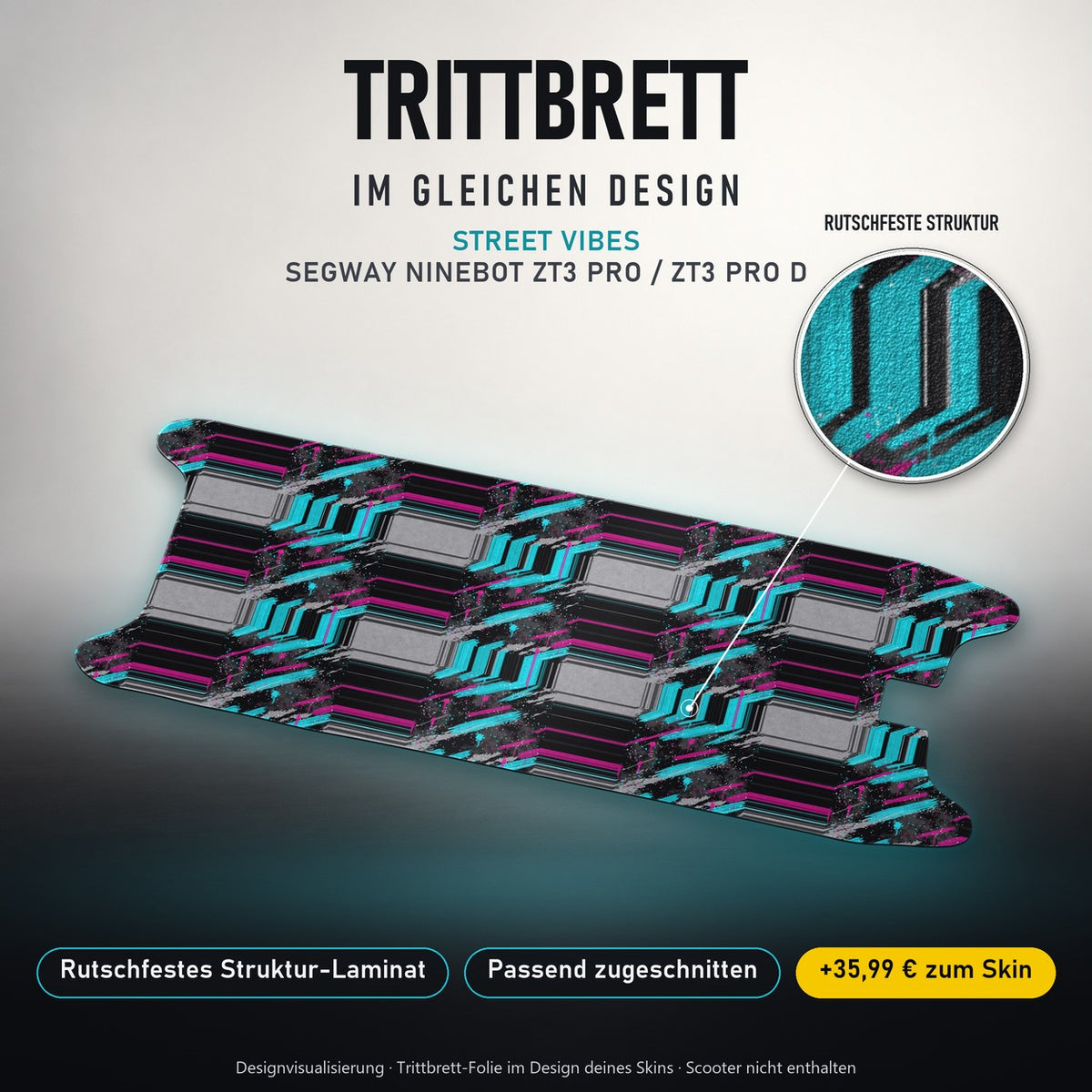 Trittbrett im gleichen Design – STREET VIBES