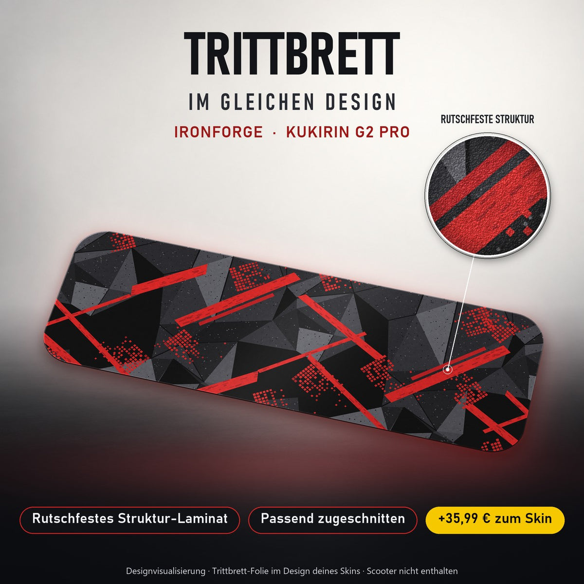 Trittbrett im gleichen Design – IRONFORGE
