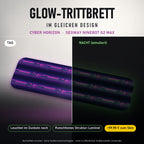 Glow-Trittbrett – CYBER HORIZON, Tag/Nacht