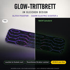 Glow-Trittbrett – GLITCH PHANTOM, Tag/Nacht