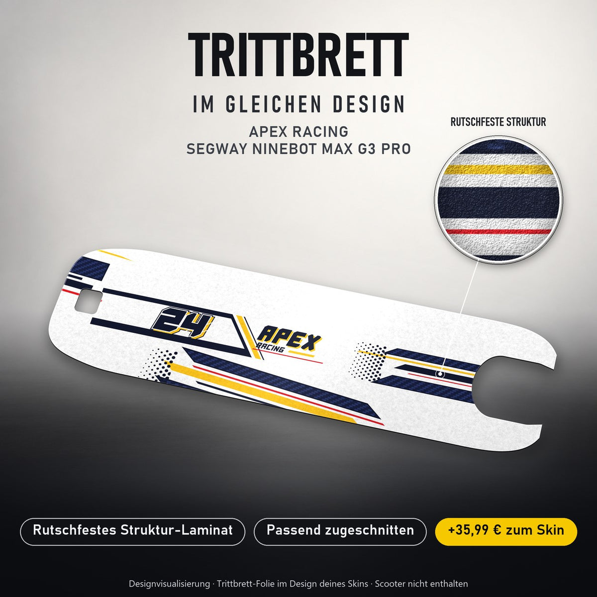 Trittbrett im gleichen Design – APEX RACING