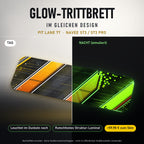 Glow-Trittbrett – PIT LANE 77, Tag/Nacht