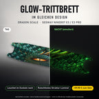 Glow-Trittbrett – DRAGON SCALE, Tag/Nacht
