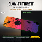 Glow-Trittbrett – SPECTRUM SPLASH, Tag/Nacht