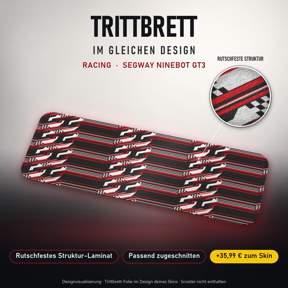 Trittbrett im gleichen Design – RACING