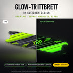 Glow-Trittbrett – VIPER LINE, Tag/Nacht