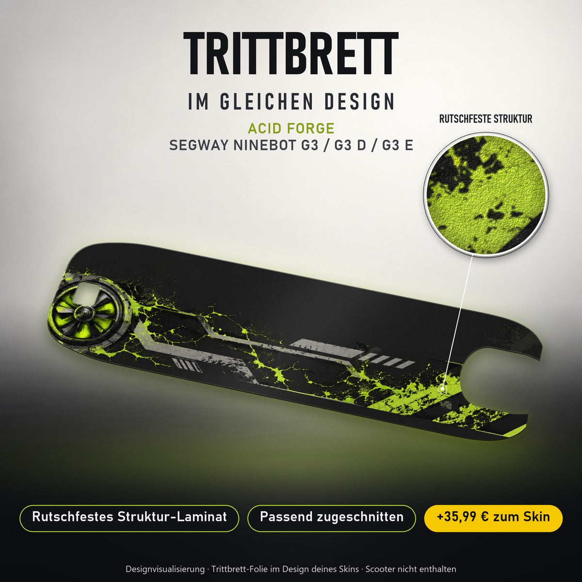 Trittbrett im gleichen Design – ACID FORGE