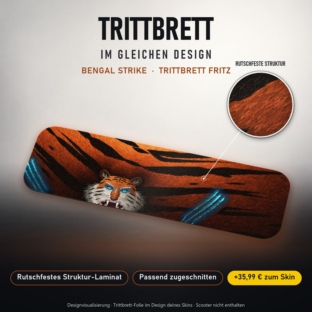 Trittbrett im gleichen Design – BENGAL STRIKE