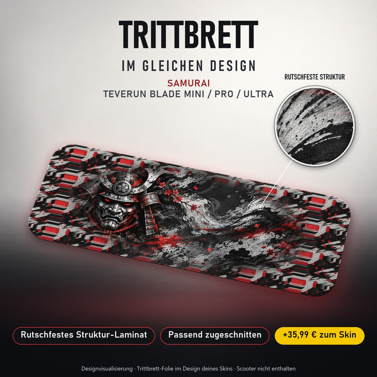 Trittbrett im gleichen Design – SAMURAI