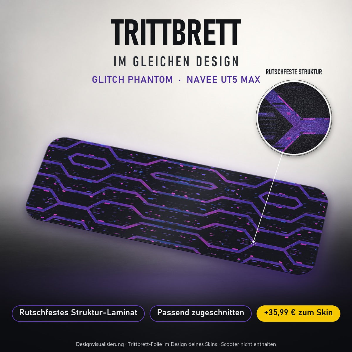 Trittbrett im gleichen Design – GLITCH PHANTOM