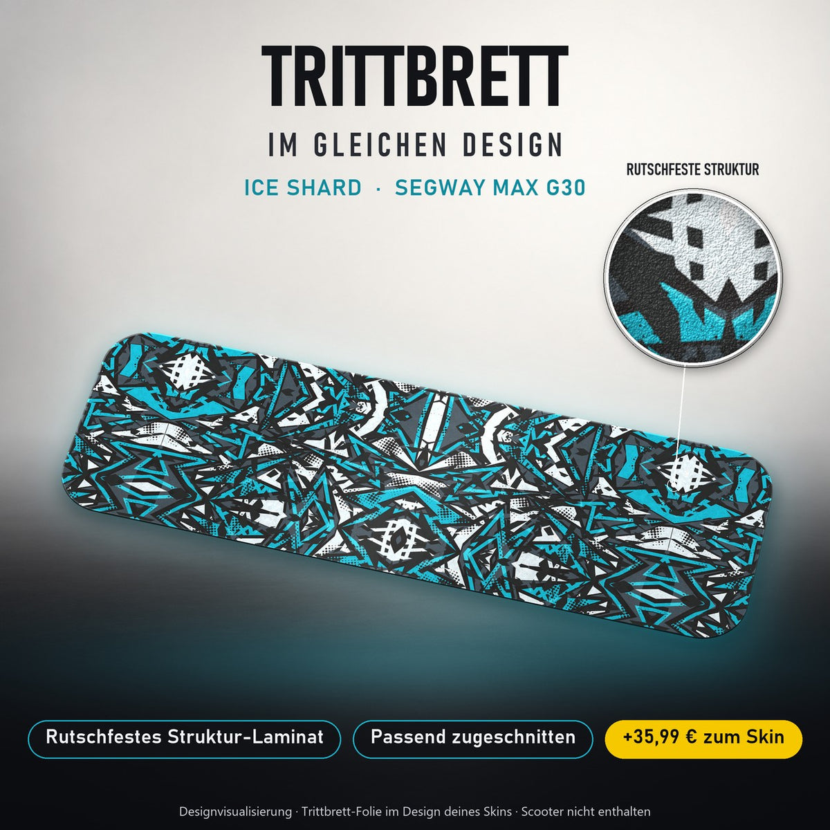 Trittbrett im gleichen Design – ICE SHARD