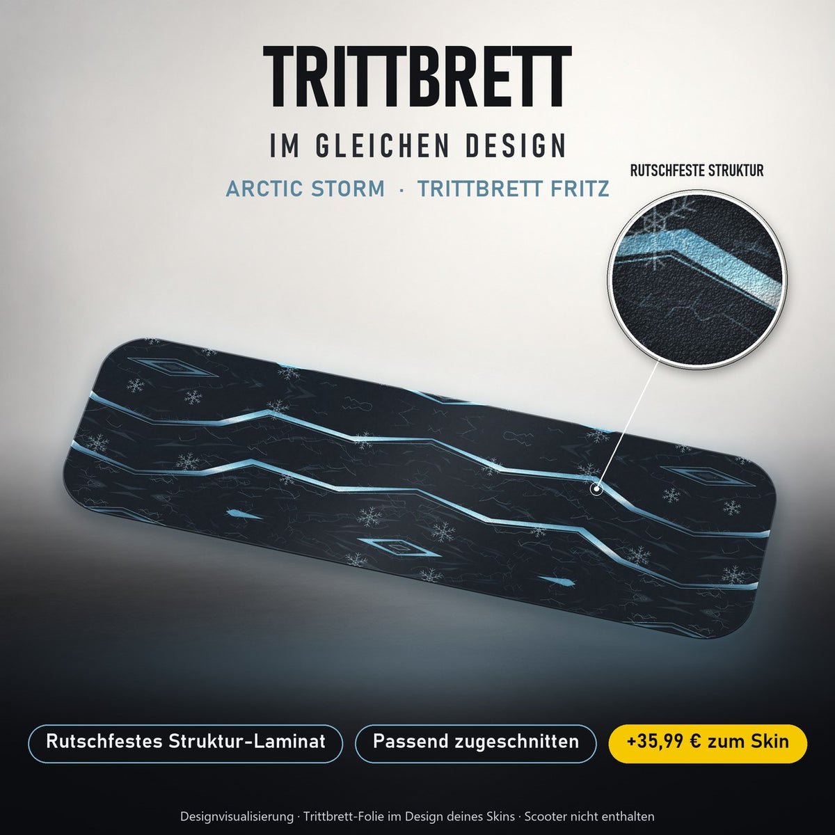 Trittbrett im gleichen Design – ARCTIC STORM