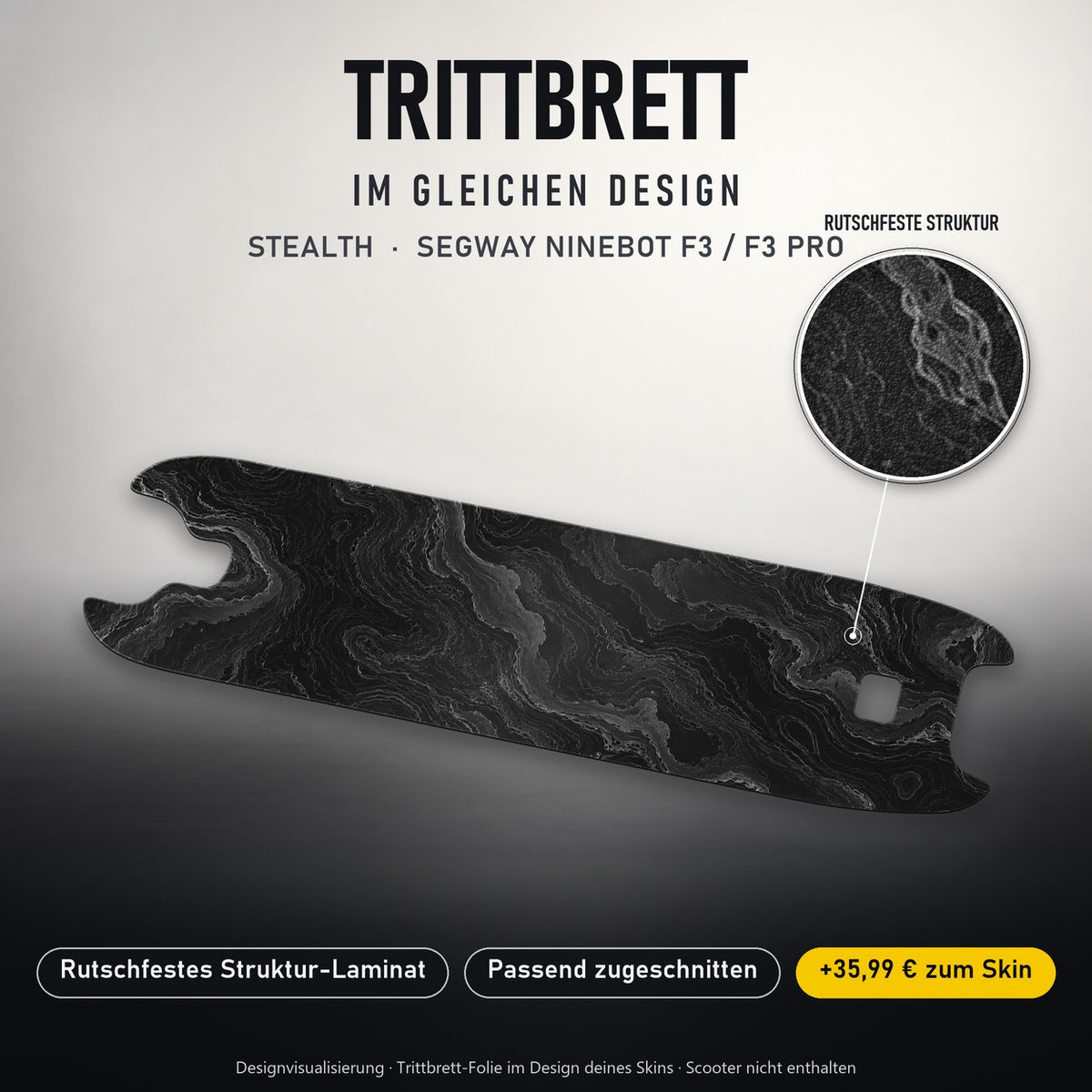 Trittbrett im gleichen Design – STEALTH