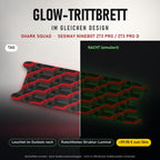 Glow-Trittbrett – SHARK SQUAD, Tag/Nacht