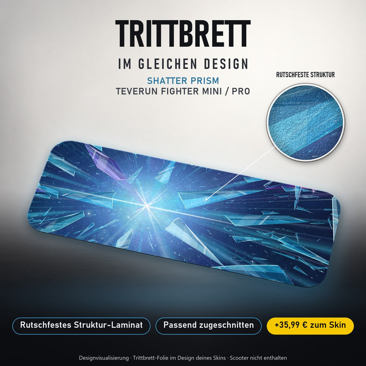 Trittbrett im gleichen Design – SHATTER PRISM