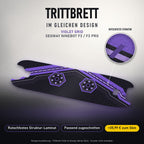 Trittbrett im gleichen Design – VIOLET GRID
