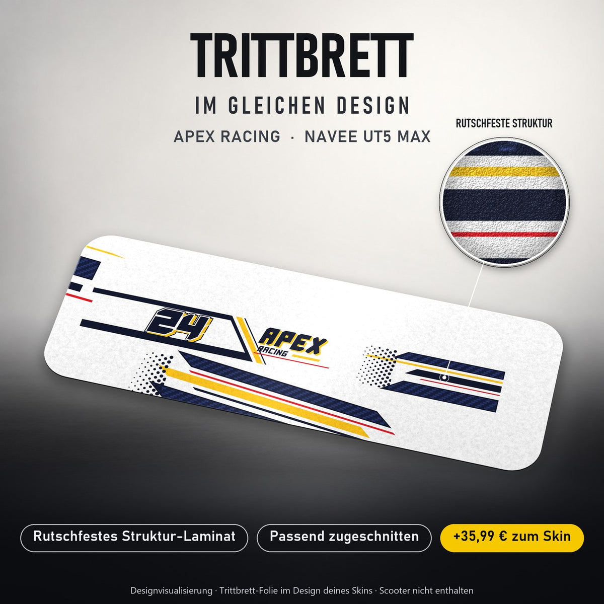 Trittbrett im gleichen Design – APEX RACING