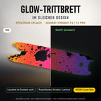 Glow-Trittbrett – SPECTRUM SPLASH, Tag/Nacht