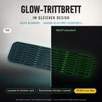 Glow-Trittbrett – DATA RUNNER, Tag/Nacht