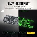 Glow-Trittbrett – ARCTIC COMMANDO, Tag/Nacht