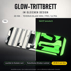 Glow-Trittbrett – 2D INK, Tag/Nacht