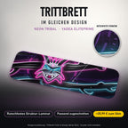 Trittbrett im gleichen Design – NEON TRIBAL