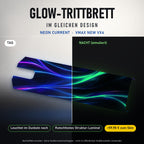 Glow-Trittbrett – NEON CURRENT, Tag/Nacht