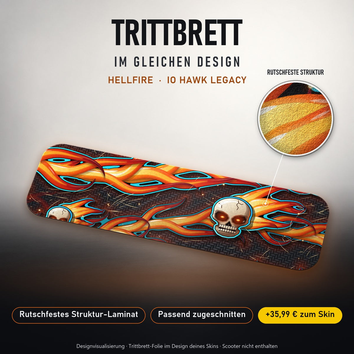 Trittbrett im gleichen Design – HELLFIRE