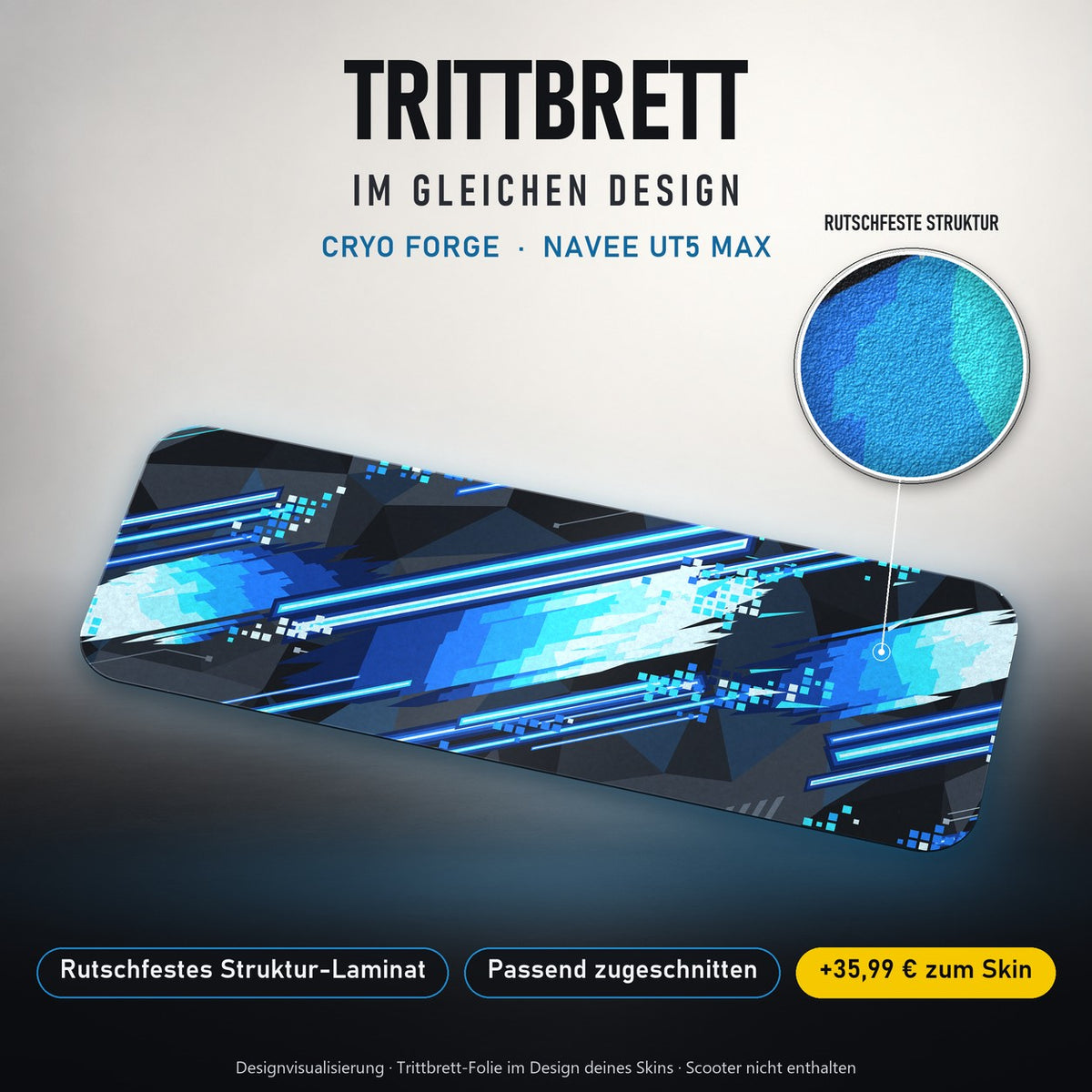 Trittbrett im gleichen Design – CRYO FORGE