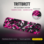 Trittbrett im gleichen Design – MAGENTA CHAOS