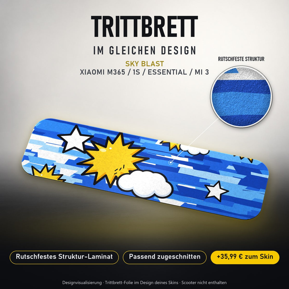 Trittbrett im gleichen Design – SKY BLAST
