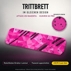 Trittbrett im gleichen Design – ATTACK ON MAGENTA