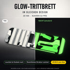 Glow-Trittbrett – 2D INK, Tag/Nacht