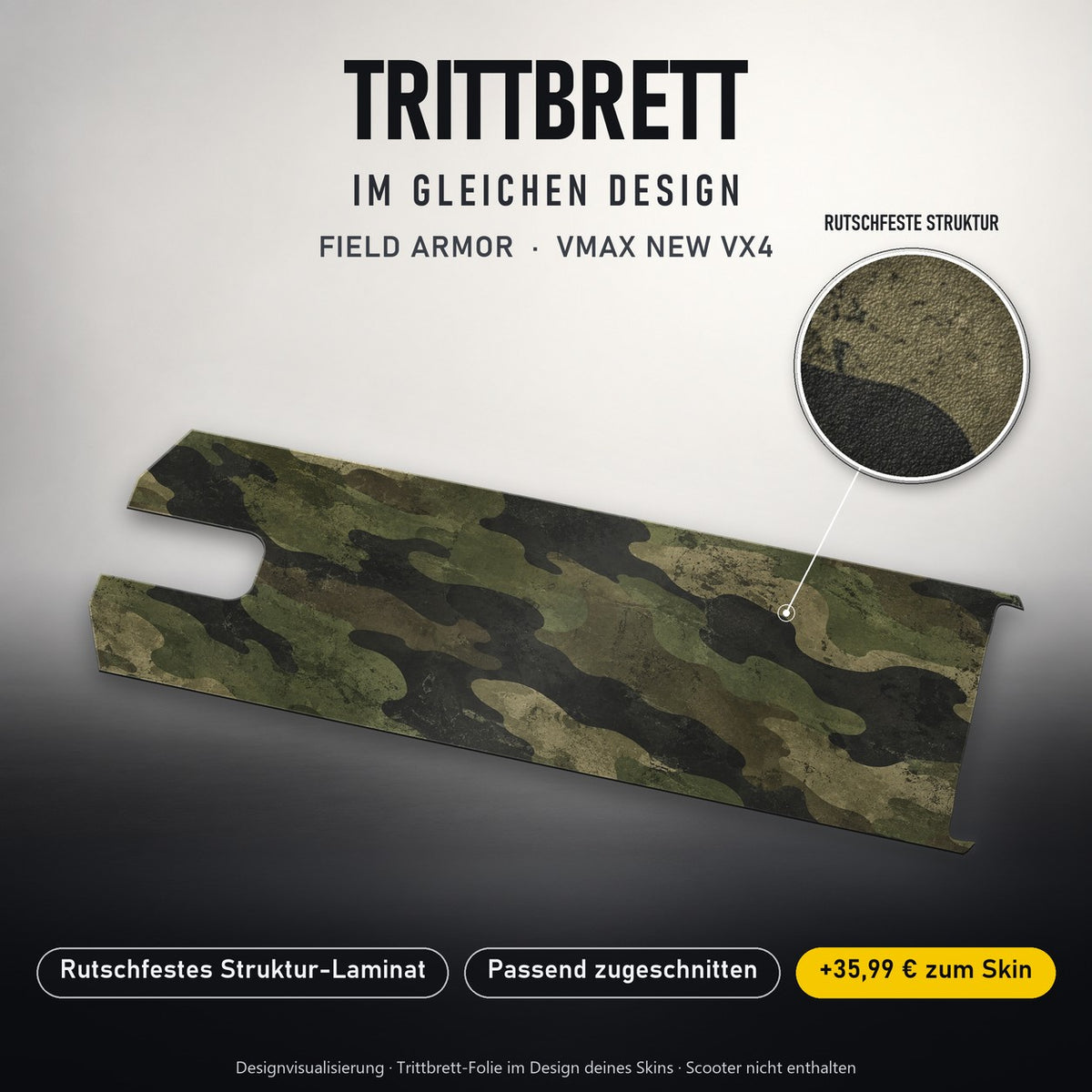 Trittbrett im gleichen Design – FIELD ARMOR