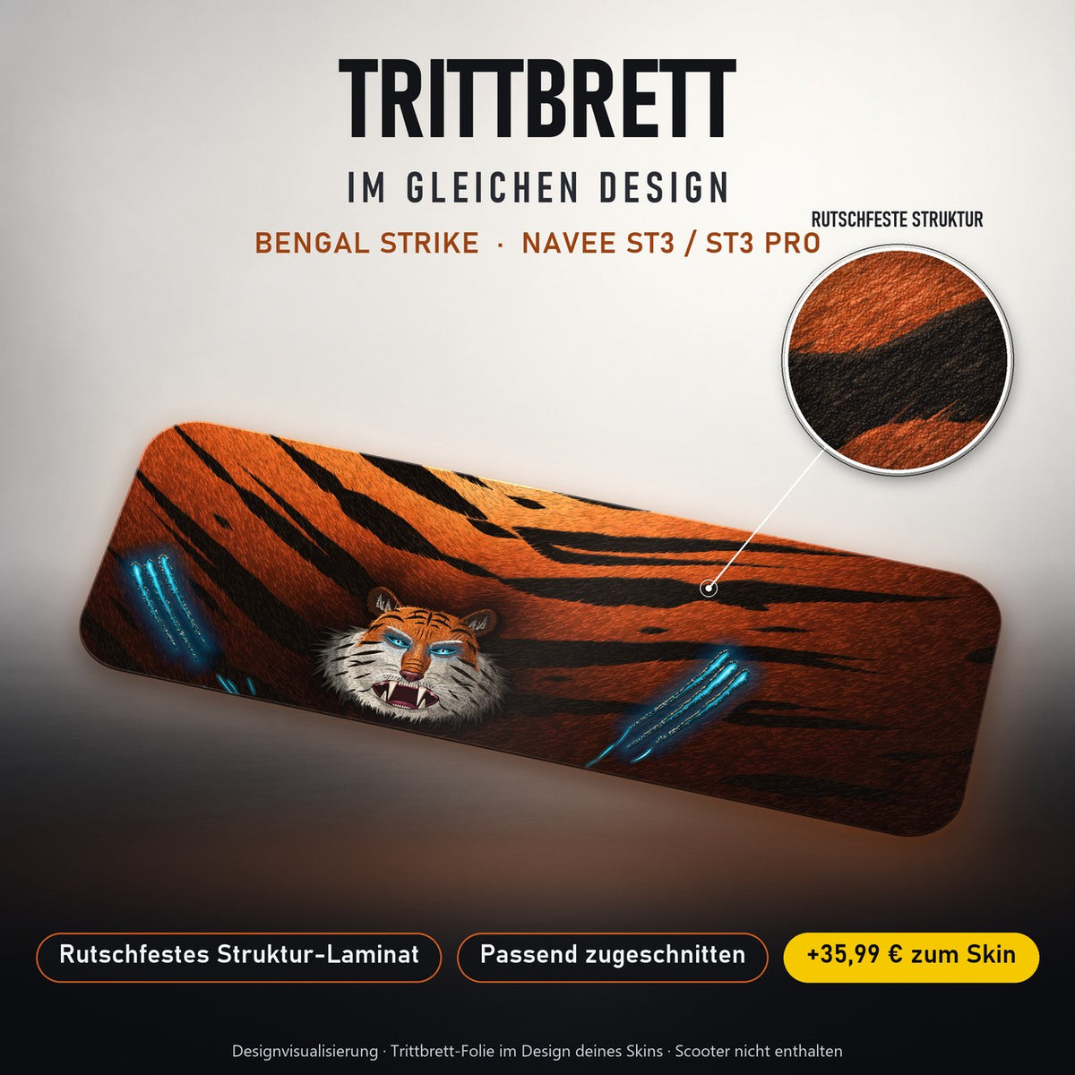 Trittbrett im gleichen Design – BENGAL STRIKE