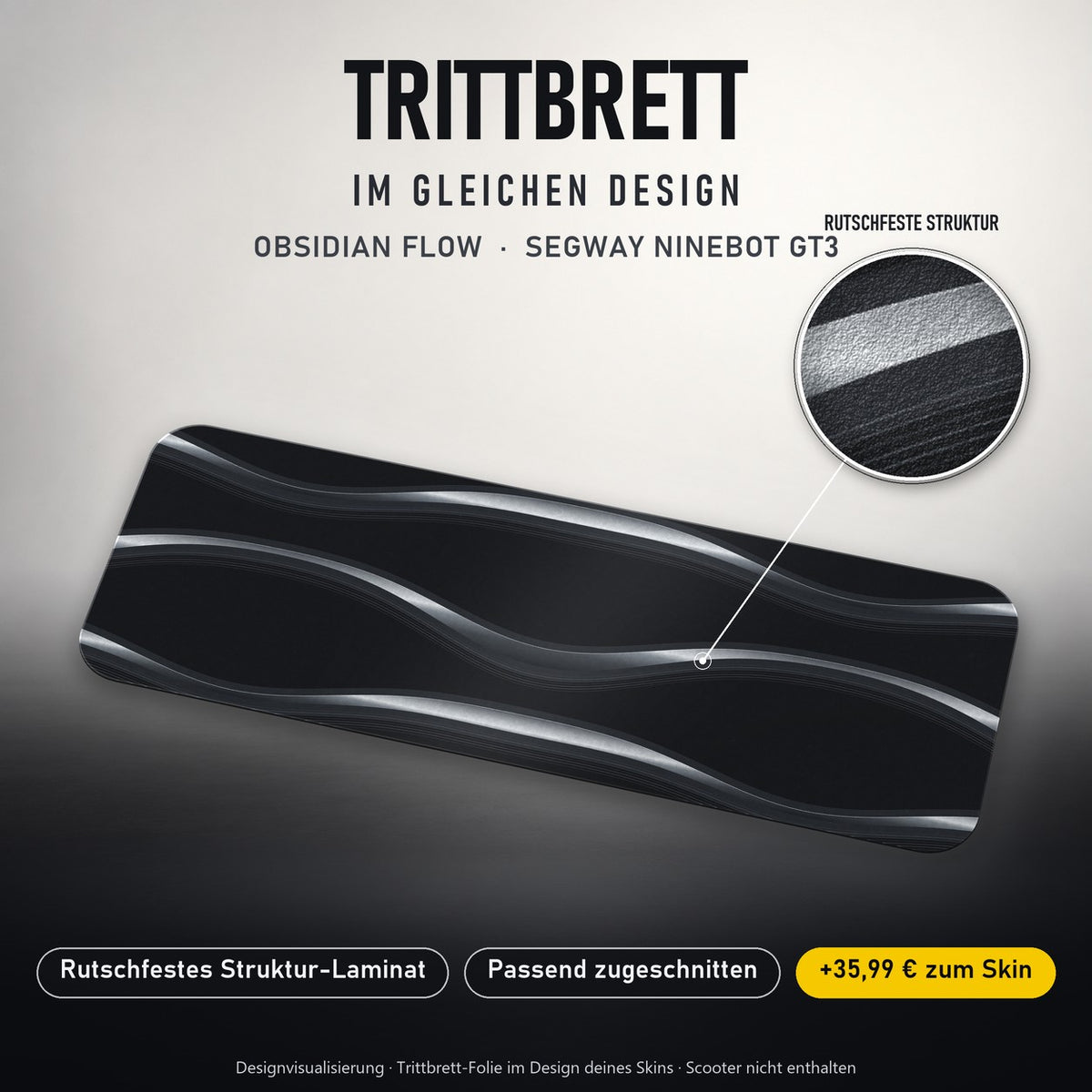 Trittbrett im gleichen Design – OBSIDIAN FLOW