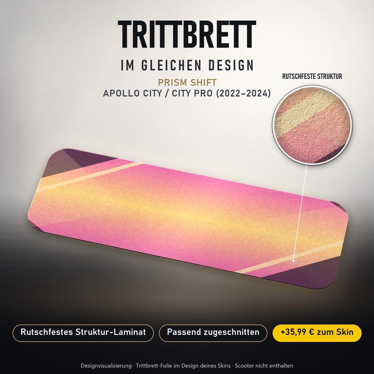 Trittbrett im gleichen Design – PRISM SHIFT