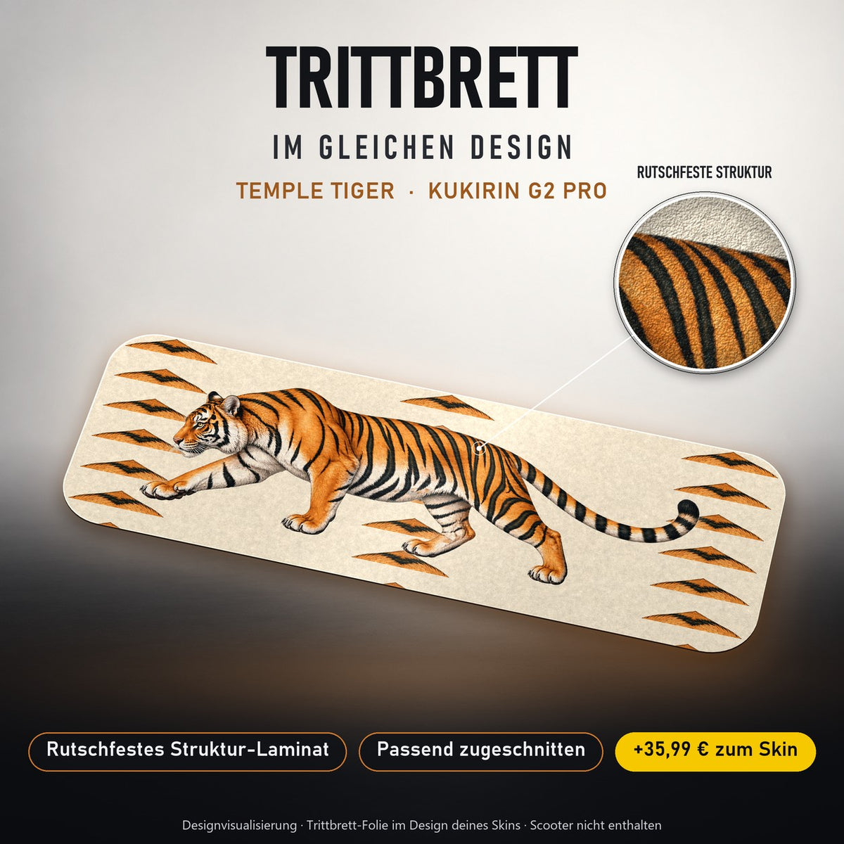 Trittbrett im gleichen Design – TEMPLE TIGER