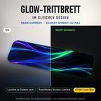 Glow-Trittbrett – NEON CURRENT, Tag/Nacht