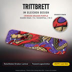 Trittbrett im gleichen Design – CRIMSON DRAGON PURPLE