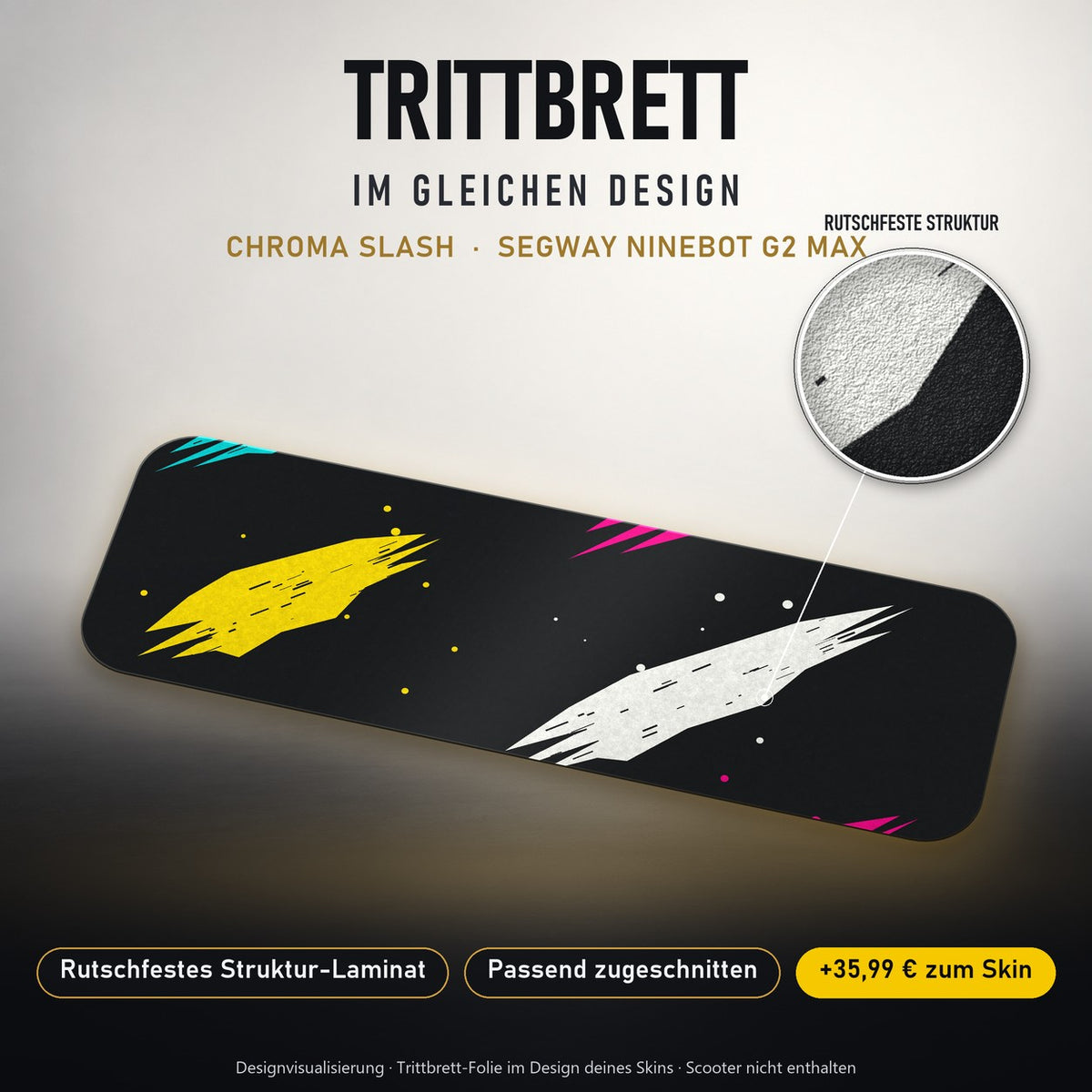 Trittbrett im gleichen Design – CHROMA SLASH