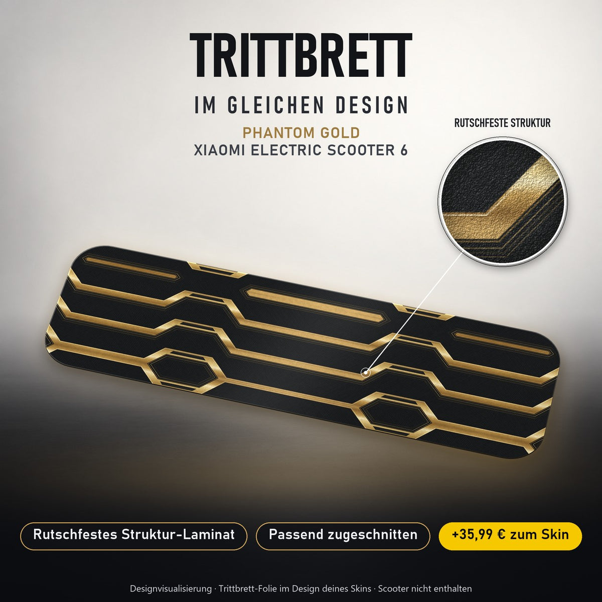 Trittbrett im gleichen Design – PHANTOM GOLD