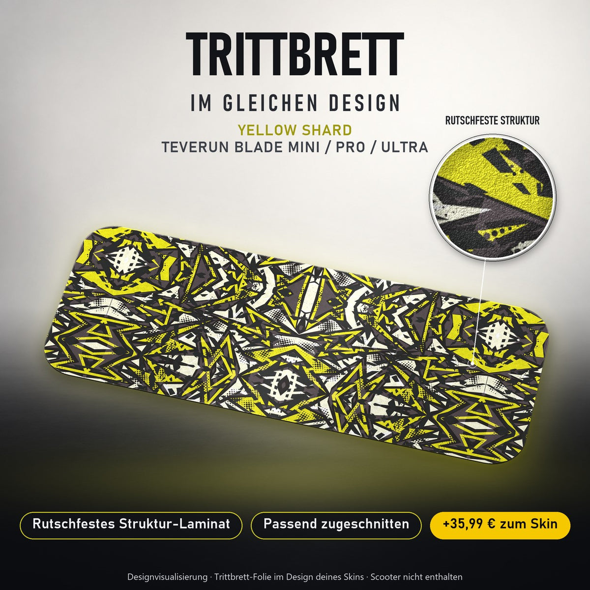 Trittbrett im gleichen Design – YELLOW SHARD