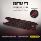 Trittbrett im gleichen Design – CARBON REDLINE