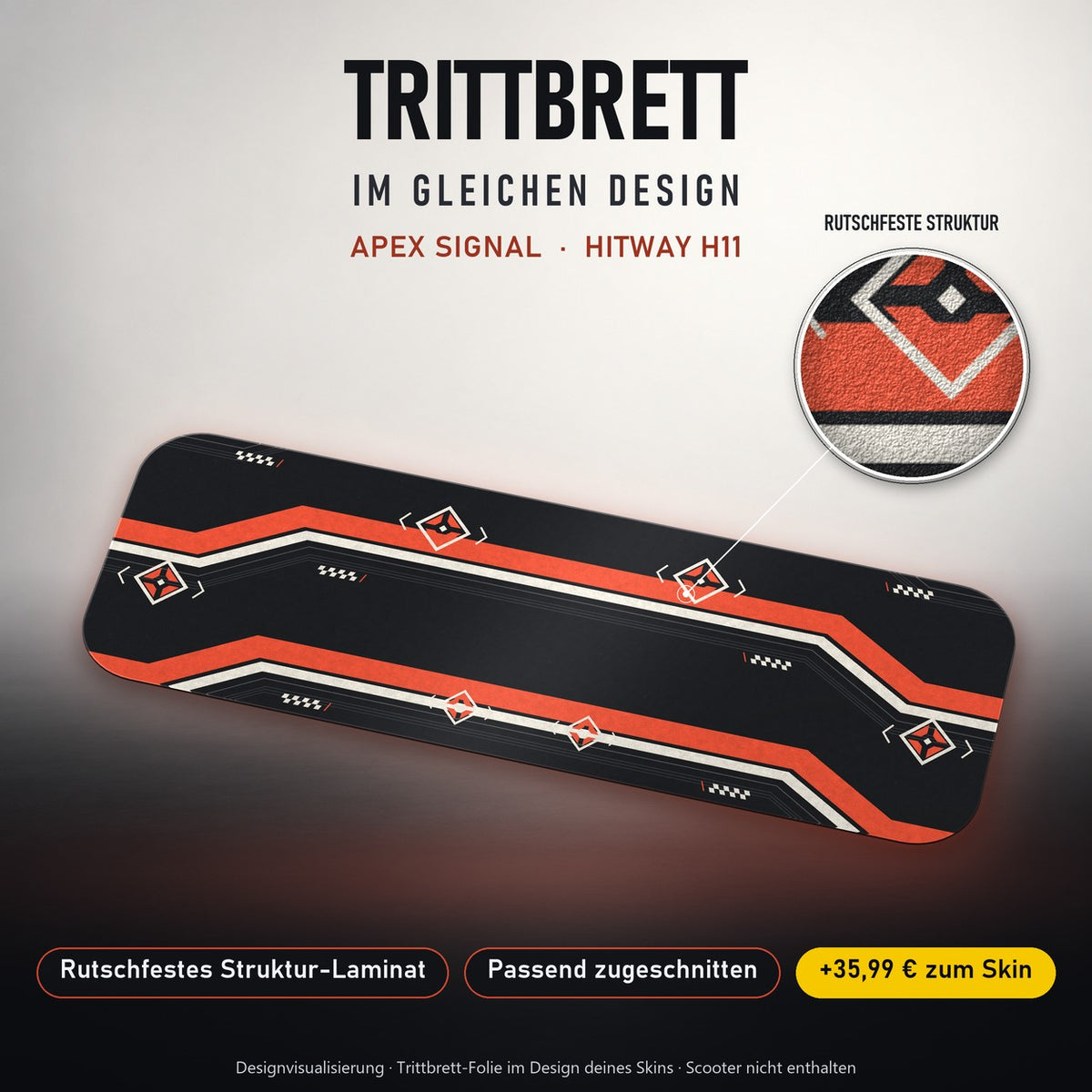 Trittbrett im gleichen Design – APEX SIGNAL