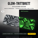 Glow-Trittbrett – ARCTIC COMMANDO, Tag/Nacht